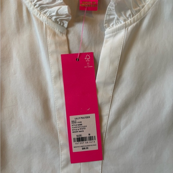 Lilly Pulitzer NWT Klaudie Top - Picture 4 of 6
